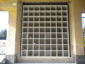 Q box Cinerari in vetroresina 4040 e 4070