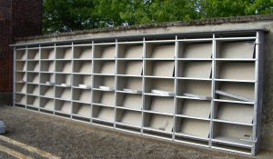 Ossari di fascia in alluminio